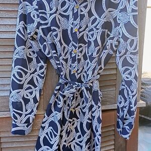 The Limited Nautical Rope Print Dress